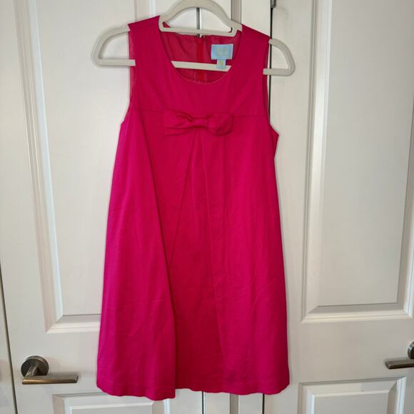 CECE by Cynthia Steffe Bright Pink Bow Shift Dress | 6 - Picture 2 of 10